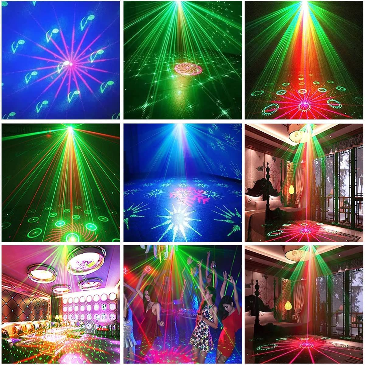 DJ Party Laser Projector Lights