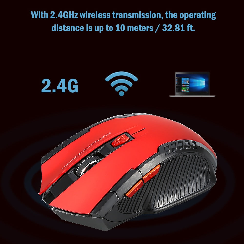 2.4G Gaming Mouse Wireless Optical Mouse Game