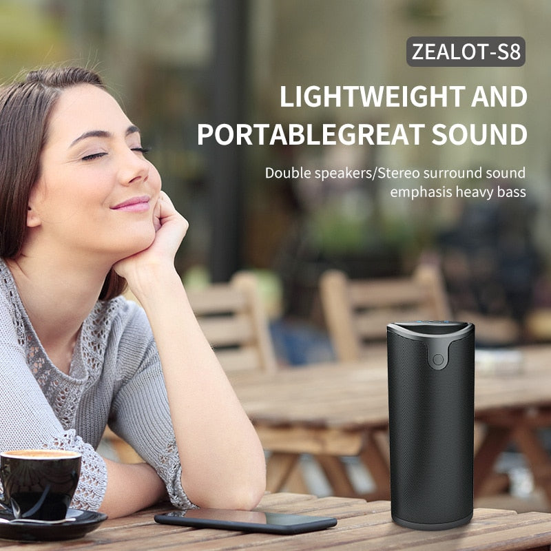 Zealot S8 Powerful Bluetooth Speaker