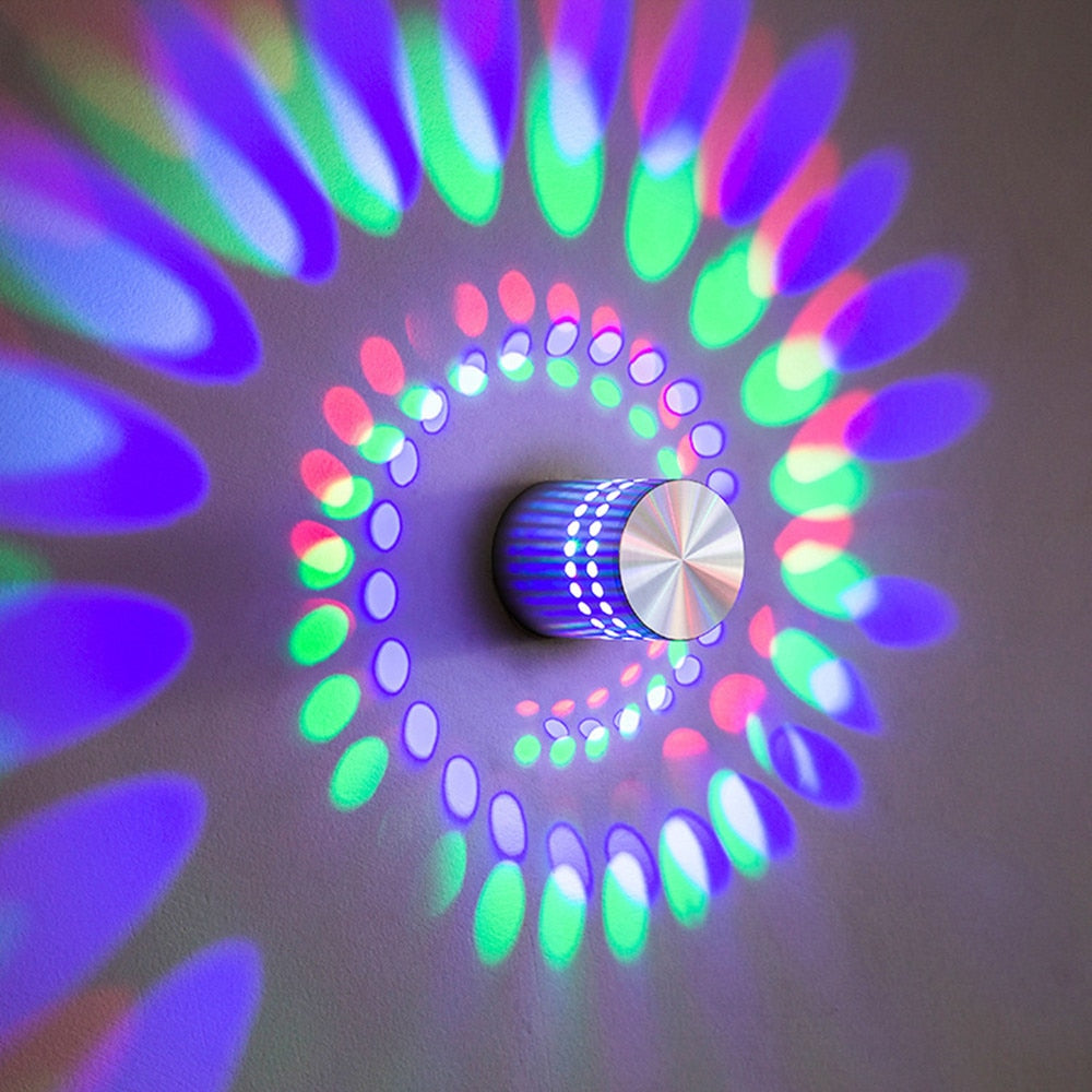 Spiral Wall Light