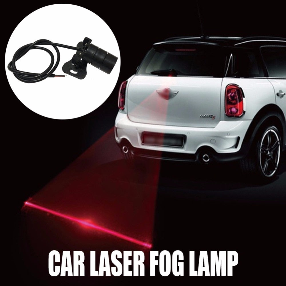 9 Pattern Anti Collision Rear-end Car Laser Parking Lamp