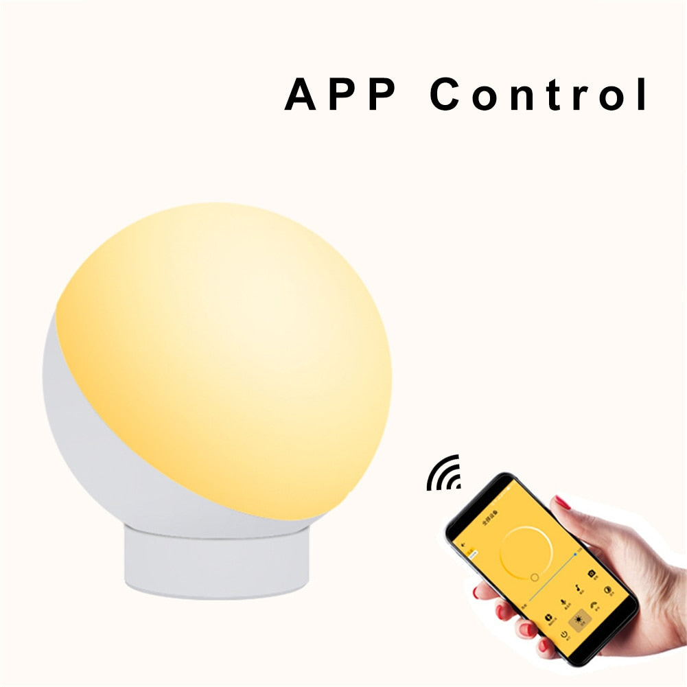 Smart WiFi RGB Table Lamp With Voice Control Via Alexa Google Home Smart Home