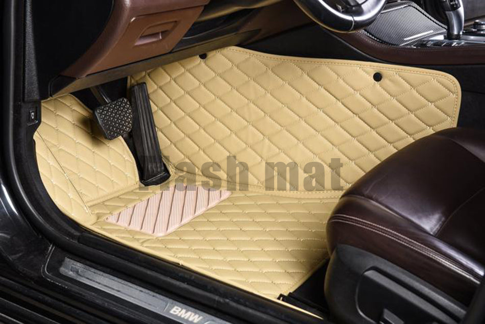 Diamond Luxury Stitch Leather Car Floor Mats fit 98% car model for Toyota, Renault, Kia, Volkswagen Honda, BMW, Benz , Audi