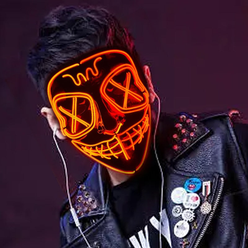 Neon Party Mask