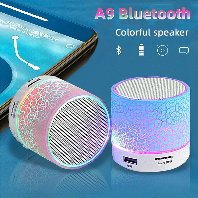 Mini Portable Car Wireless Bluetooth Speaker
