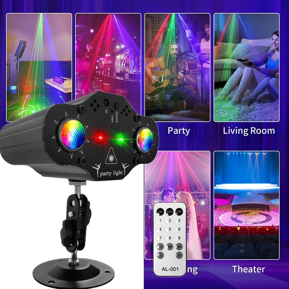 DJ Party Laser Projector Lights