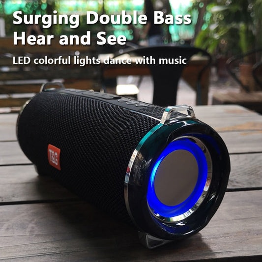 T&G RGB Double Bass Bluetooth Soundbox