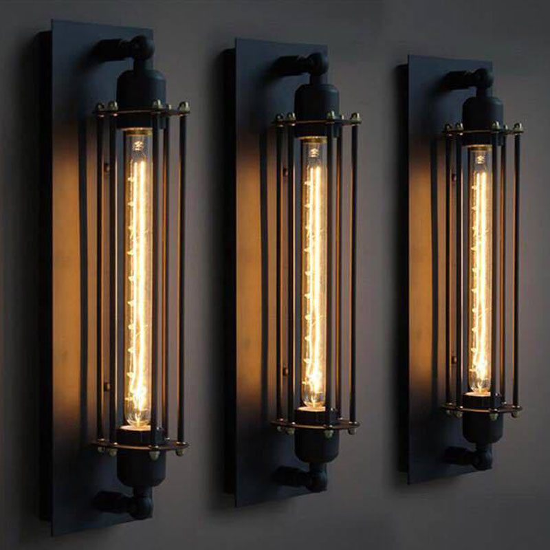American Industrial style wall light