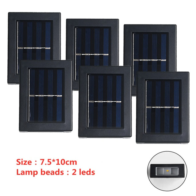 LED Waterproof Solar Wall Lamps (Outdoor)