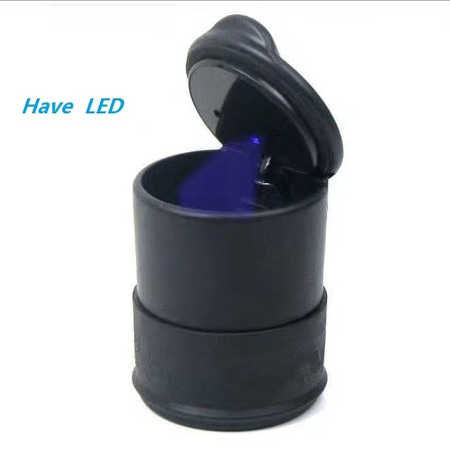 Portable LED Car Ashtray