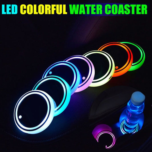 Luminous Car Water Cup Coaster